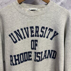 Vintage University of Rhode Island Sweatshirt Mens Large 23.5x24.5 Lee 90s